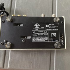 Dynex WS-007 Audio Video RF Modulator Power Plug Only – No Connectors Included