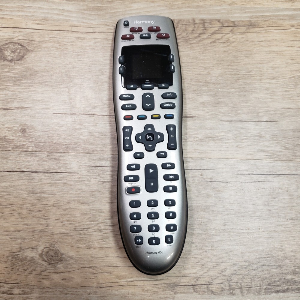 Logitech Harmony 650 Universal Programmable Remote Control-Tested