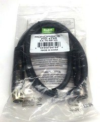 Monoprice 3 Feet XLR Male to XLR Female Cable Gold Plated 16AWG Premier Series