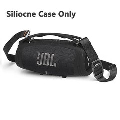 Silicone Cover Case for JBL Xtreme 3 Portable Bluetooth Speaker, Black