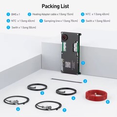 JK-QB2A8S20P BMS 4S-8S 12V 24V 200A LifePo4 Li-ion battery BMS 2A Active Balance