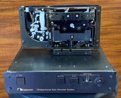 NAKAMICHI UNIDIRECTIONAL AUTO REVERSE SYSTEM DEMO UNIT- NOT WORKING FOR PARTS.