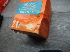 VINTAGE NEW OLD STOCK ALADDIN 21C INSTANT LIGHT BURNER ORIGINAL BOX