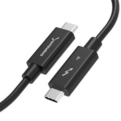 Sabrent Certified Thunderbolt 4 Cable 2M Power Delivery 8K Displayport 1.4
