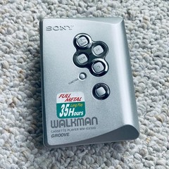 Sony WM-EX500 Walkman Cassette Player, Awesome Silver ! Working !