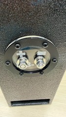 Round Subwoofer Speaker Box Terminal Cup Single Input KB-T1