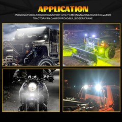 4X 4″inch LED Work Light Bar Combo Spot Offroad Truck SUV ATV Driving Fog Pods