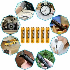 HHR-65AAABU AAA NI-MH Rechargeable Battery for Panasonic Cordless Phones 630mAh