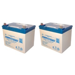 Power-Sonic 12V 35AH SLA Replacement Battery for MK MU 1 SLD A – 2 Pack