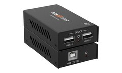 BZBGEAR 2-Port USB 2.0 Extender over a Single CAT5E/6/7 Cable up to 330ft