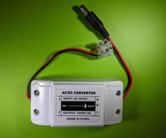 AC to DC Auto Converter 20 – 30 VAC to 12 VDC,Output Current 3 Amp Long Distance