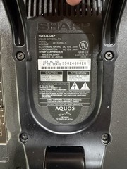 Vintage SHARP Aquos 13 inch TV LC-13S1U-S LCD Box,Remote, Manual Retro Gaming