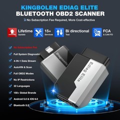 KINGBOLEN OBD2 Scanner Bluetooth Bidirectional Full System iOS Android Gift