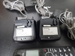 Panasonic KX-TG6641 Cordless Phone System Answering Machine 2 Handsets DECT 6.0+