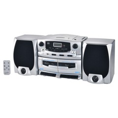 Supersonic Bluetooth 5.0 Audio System with CD, Radio and Cassette