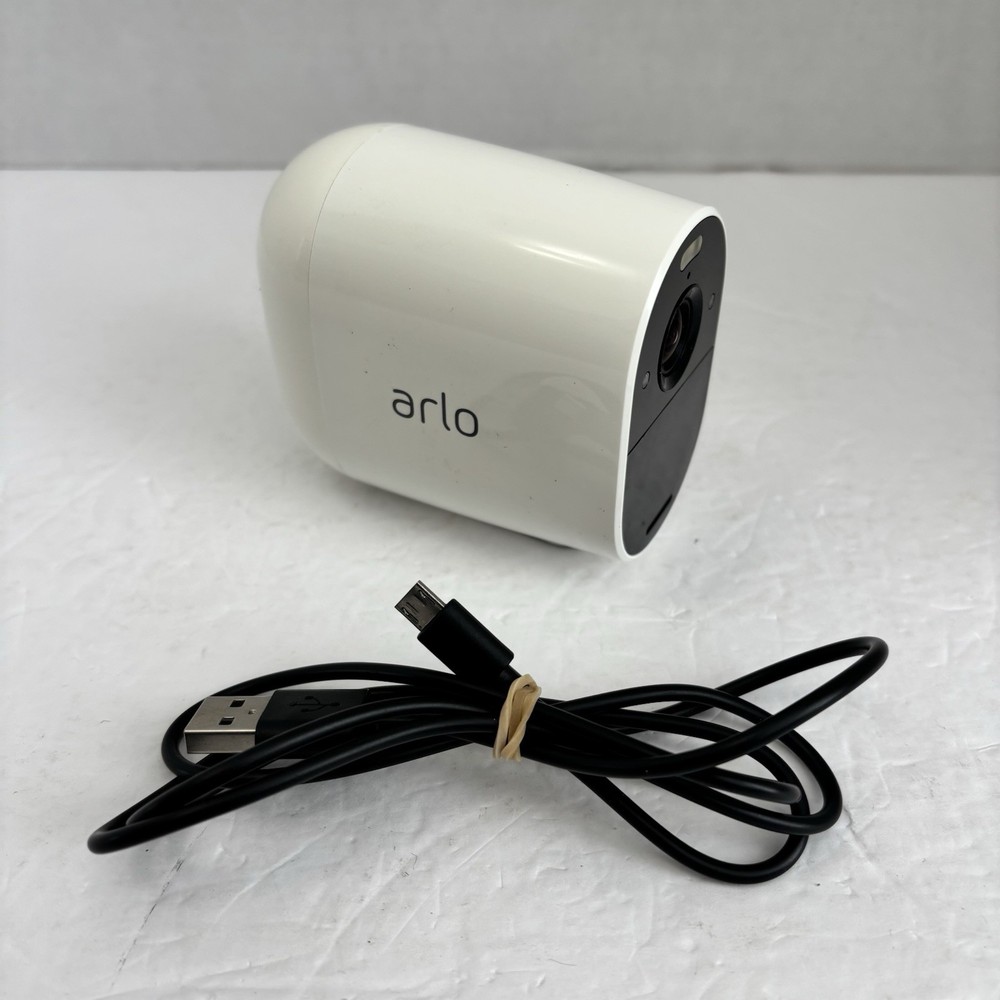 Arlo VMC2030 Essential Spotlight Security Camera Wireless with USB Cable Tested