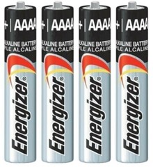 4 Energizer AAAA E96 1.5V Alkaline Battery Replaces E96, LR8D425, MN2500, Bulk