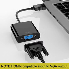 1080P HDMI Male to VGA Female Video Cable Converter Adapter For PC Monitor