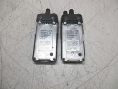 Lot of 2 Kenwood NX-3300-K2 FCC ID K44479100 UHF Radios Fragmented Plastic