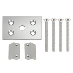 Aluminum For CB HAM Radio Antenna Mount Bracket fit Pickup Truck Stake Pocket US