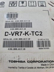 Toshiba D-VR7 HDMI 1080p Upscale DVD Recorder Dubbing VHS Player