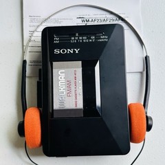 Sony Walkman WM-AF23 Cassette Player & AM/FM Radio – New Belts – Reconditioned