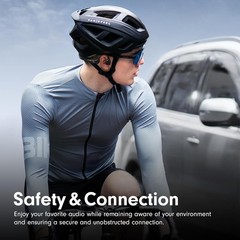 Wireless Bone Conduction Headphones – Comfortable Open Ear & 10 Hours of Battery