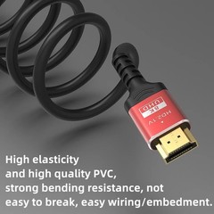 4K HDMI Cable Adapter Male To Dual Female 2.0 Converter 1 in 2 out Y Splitter TV