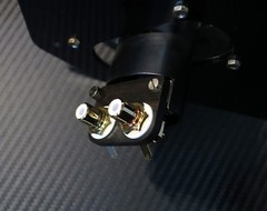 – SME 3009 3012 Tonearm Upgrade Kit RCA Connector Cinch Gold Plated Ebony Wood –