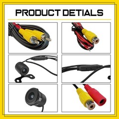 Mount Bracket Car Backup Reverse Camera Rear View Parking Plate License System