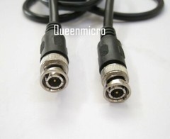 BNC Male to BNC Male RG59 Coax Gold Connector Cord Cable, 3 Ft, 6 Ft, 12Ft 25 Ft