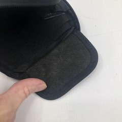 Soundgear Portable CD Player Case Blue/Black Poly Travel Storage Pouch
