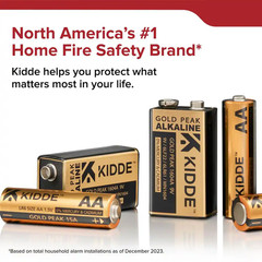 AA Smoke Detectors Batteries, Consumer Electronics, Manufacture Approved, 2-Year