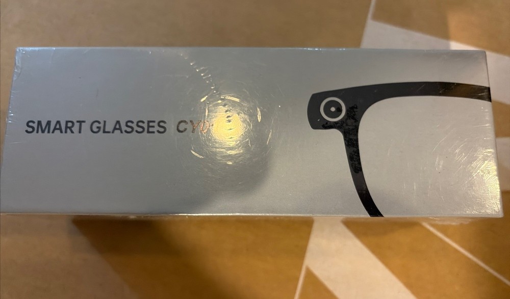 CY01 Smart Glasses Black Wi-Fi Transmission MPN: CY01