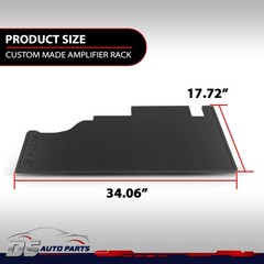 Truck Custom Made Amplifier Rack Fits Ford F-150/2017-2024 F-250 F-350 2009-2024