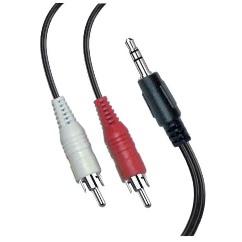 12ft 3.5mm to 2RCA Cable 1/8″ Stereo Audio Male to Dual RCA Male Y Splitter Cord