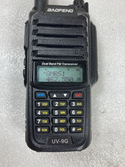 Baofeng UV-9G GMRS Radio, 5W, IP67 Waterproof, VHF/UHF Scanner