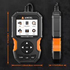 ANCEL AD410 OBD2 Scanner Code Reader Car Diagnostic Scan Tool Check Engine Fault