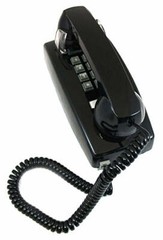 Cortelco 2554-VOE-BK 255400-voe-20md Wall Valueline Voe Black