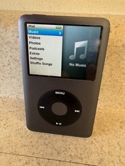 Apple iPod Classic 160GB Model A1238 Black – Working, New Battery