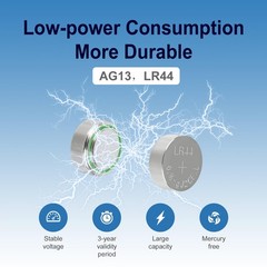 AG13 LR44 Batteries (25-Pack) – Long-Lasting 1.5V LR44 Alkaline Battery