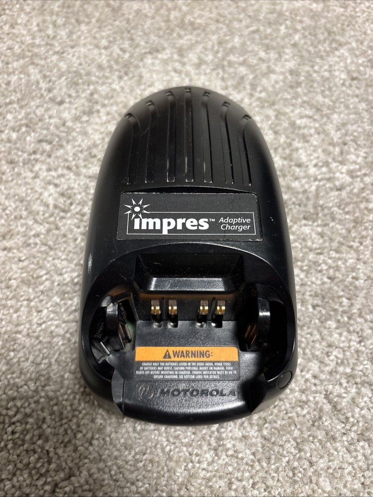 Motorola IMPRES WPLN4114AR Single Unit Charger XTS2500 XTS5000 OEM Tested