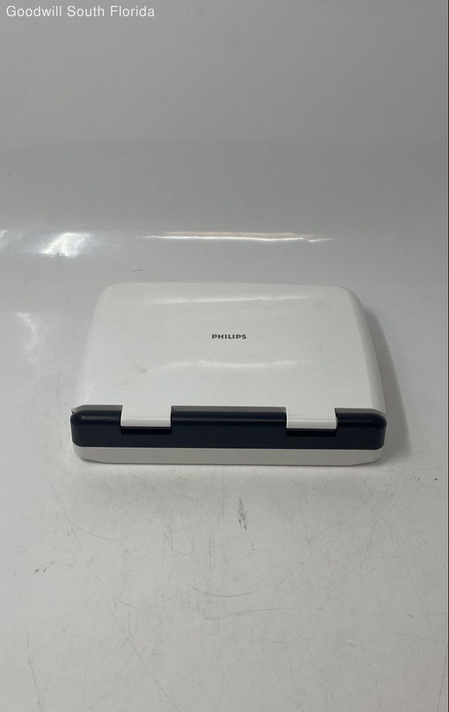 Philips Model PET702/37 White Black Portable DVD Player Not Tested