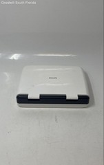 Philips Model PET702/37 White Black Portable DVD Player Not Tested