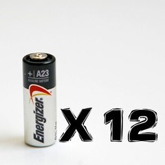 Energizer A23 12v Alkaline Batteries (Pack of 12)