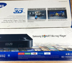 Samsung BD-H6500 3D UHD 4K Upscaling Wi-Fi Streaming Blu-Ray Player +Remote HDMI