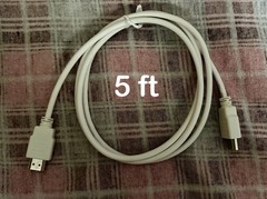 HDMI Cable 4K High Speed Cord 5 – 6 FT 2160P 1440p