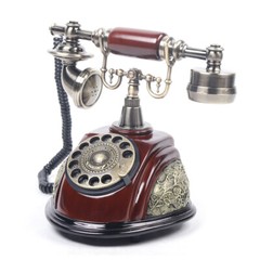 Vintage Rotary Dial Telephone Phone Working Vintage Retro Old Fashion Telephone