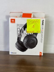 JBL By Harman Tune 510BT Pure Bass Wireless Bluetooth On Ear Headphones