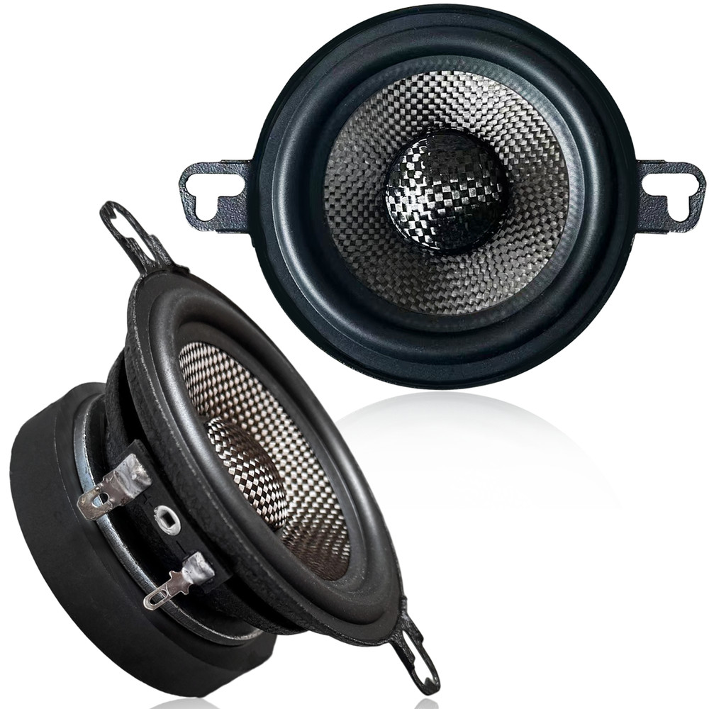Warzone 2x WZ37PTi 3.5″ Mid Range Speaker Pair 200W Max 60W RMS 4 Ohm Car Audio